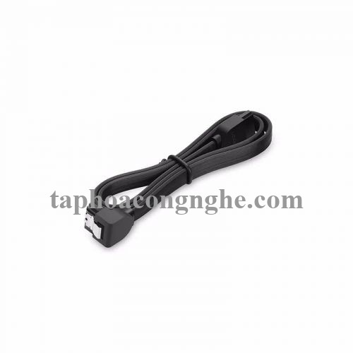 Ugreen 20998 Màu Đen Cáp SATA 3.0 dây dẹt Bẻ Góc 90 Độ 20998 30020998